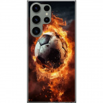 Mobile case for Samsung Galaxy S23 Ultra with Football design