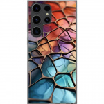 Mobile case for Samsung Galaxy S24 Ultra with Metallic pattern design