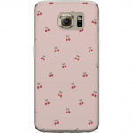 Mobile case for Samsung Galaxy S6 with Cherry design