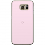Mobile case for Samsung Galaxy S6 with Heart design