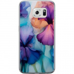 Mobile case for Samsung Galaxy S6 edge with Magical flowers design