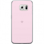 Mobile case for Samsung Galaxy S6 edge with Heart design