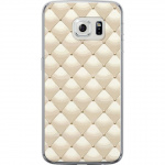 Mobile case for Samsung Galaxy S6 edge with Gold shine design