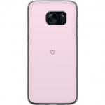 Mobile case for Samsung Galaxy S7 with Heart design