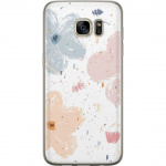 Mobile case for Samsung Galaxy S7 edge with Flowers design