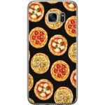 Mobile case for Samsung Galaxy S7 edge with Pizza design