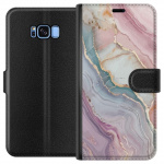 Wallet case for Samsung Galaxy S8 with Marble design