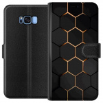 Wallet case for Samsung Galaxy S8 with Luxurious Pattern design