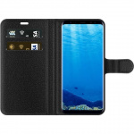 Wallet case for Samsung Galaxy S8 with Gold shine design