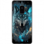 Mobile case for Samsung Galaxy S9 with Wolf design