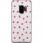 Mobile case for Samsung Galaxy S9 with Strawberries design
