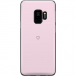 Mobile case for Samsung Galaxy S9 with Heart design