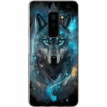 Mobile case for Samsung Galaxy S9+ with Wolf design