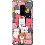 Mobile case for Samsung Galaxy S9+ with Cat pattern design