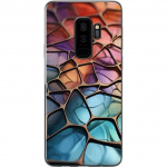 Mobile case for Samsung Galaxy S9+ with Metallic pattern design