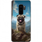 Mobile case for Samsung Galaxy S9+ with Happy Dog design
