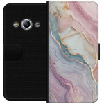 Wallet case for Samsung Galaxy Xcover 3 with Marble design