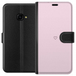 Wallet case for Samsung Galaxy Xcover 4 with Heart design
