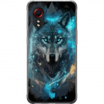Mobile case for Samsung Galaxy Xcover 5 with Wolf design