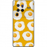 Mobile case for vivo X80 Pro with Fried egg design