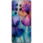 Mobile case for vivo X80 Pro with Magical flowers design