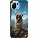 Mobile case for Xiaomi 11 Lite 5G NE with Happy Dog design