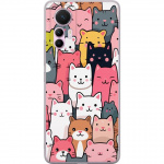 Mobile case for Xiaomi 12 Lite with Cat pattern design Mobile case for Xiaomi 12 Lite with Cat pattern design
