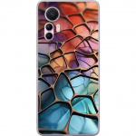 Mobile case for Xiaomi 12 Lite with Metallic pattern design