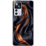 Mobile case for Xiaomi 12T Pro with Fiery silk design