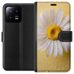 Wallet case for Xiaomi 13 with Porslinsblomma design