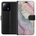 Wallet case for Xiaomi 13 with Marble design