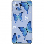 Mobile case for Xiaomi 13 with Blue butterflies design Mobile case for Xiaomi 13 with Blue butterflies design