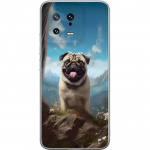 Mobile case for Xiaomi 13 with Happy Dog design