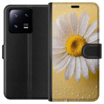 Wallet case for Xiaomi 13 Pro with Porslinsblomma design