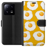 Wallet case for Xiaomi 13 Pro with Fried egg design