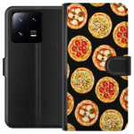 Wallet case for Xiaomi 13 Pro with Pizza design