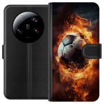 Wallet case for Xiaomi 13 Ultra with Football design