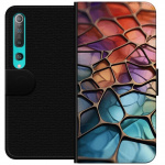 Wallet case for Xiaomi Mi 10 5G with Metallic pattern design