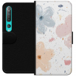Wallet case for Xiaomi Mi 10 5G with Flowers design