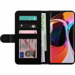 Wallet case for Xiaomi Mi 10 5G with Gold shine design