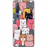 Mobile case for Xiaomi Mi 10 5G with Cat pattern design