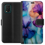 Wallet case for Xiaomi Mi 10 Lite 5G with Magical flowers design