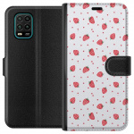 Wallet case for Xiaomi Mi 10 Lite 5G with Strawberries design