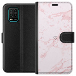 Wallet case for Xiaomi Mi 10 Lite 5G with Pink Heart design