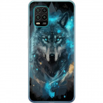 Mobile case for Xiaomi Mi 10 Lite 5G with Wolf design Mobile case for Xiaomi Mi 10 Lite 5G with Wolf design