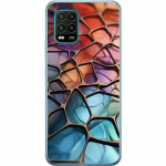 Mobile case for Xiaomi Mi 10 Lite 5G with Metallic pattern design