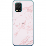 Mobile case for Xiaomi Mi 10 Lite 5G with Pink Heart design