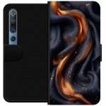 Wallet case for Xiaomi Mi 10 Pro 5G with Fiery silk design