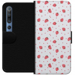 Wallet case for Xiaomi Mi 10 Pro 5G with Strawberries design