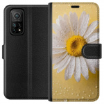 Wallet case for Xiaomi Mi 10T 5G with Porslinsblomma design